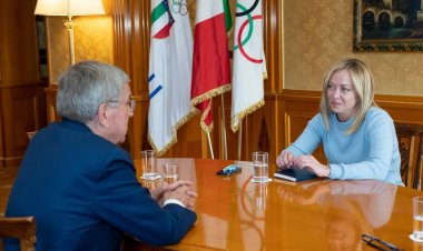 باخ يلتقي رئيسة وزراء إيطالي  لإنقاذ الأولمبياد الشتوي 2026