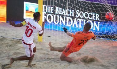 الإمارات تبدأ مشوار قارات الشواطئ بمواجهة إسبانيا