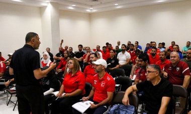 الخزامي يتفقد دورة تدريب كرة اليد في البطائح