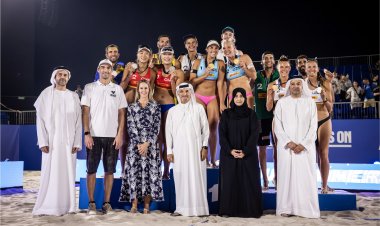 أمريكا والتشيك أبطال جولة دبي العالمية للطائرة الشاطئية