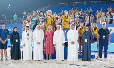 الجولة العالمية للكرة الطائرة الشاطئية «سويدية - ألمانية»