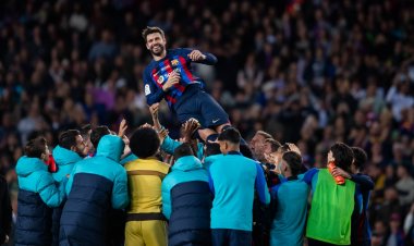 برشلونة يكتفي بثنائية بألميريا في ليلة وداع بيكيه