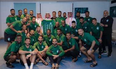 فيديو: شاهد كيف حفّز رينارد نجوم السعودية لإسقاط الأرجنتين