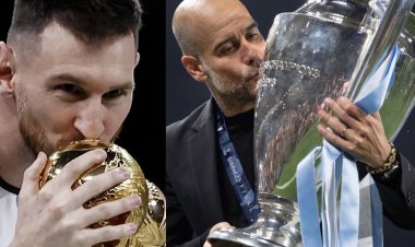 ماذا قال ميسي عن إنجاز غوارديولا مع مانشستر سيتي؟