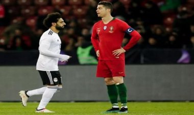 محمد صلاح في بيت رونالدو