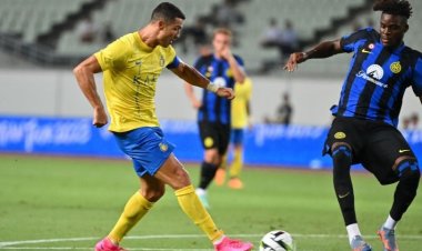 النصر يتعادل مع إنتر ميلان وديا