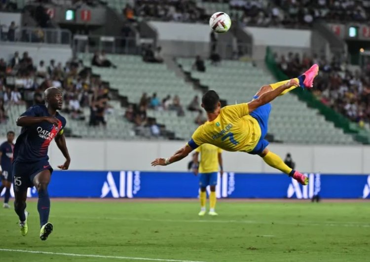 النصر يتعادل مع سان جيرمان وديا