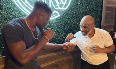 تايسون يدرب نغانو لمواجهة اشرس رجل على وجه الأرض