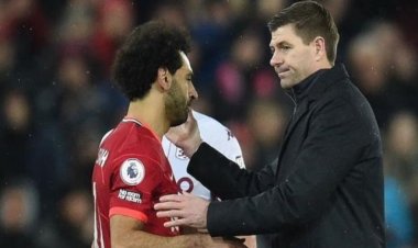 جيرارد لا يريد إنتقال صلاح للدوري السعودي