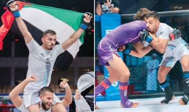 منتخب الناشئين للفنون القتالية المختلطة يقفز 5 مراكز في الترتيب العالمي