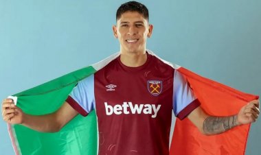 وست هام يضم المكسيكي ألفاريز