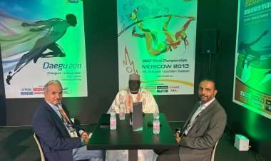 ألعاب القوى يبحث التعاون مع الاتحادين الآسيوي والإفريقي