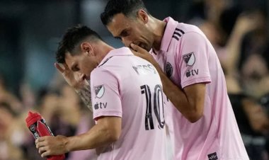 بوسكتس يجاور ميسي في أمريكا