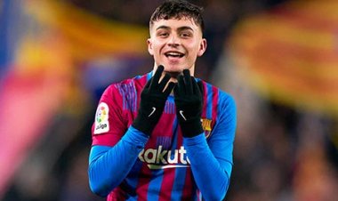 برشلونة يعلن إصابة بيدري وغيابه لفترة كبيرة