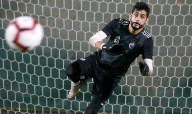 الحوسني: جاهز لصد كرات مهاجمي الوصل