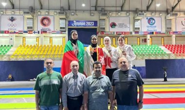 حصول الهيام البلوشي على وصيفة بطولة غرب آسيا للمبارزة