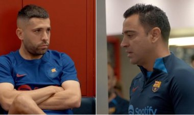 تشافي في وداع ألبا: من الصعب أن تأتي لتدريب أصدقائك