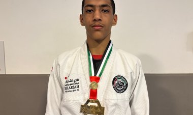 عمر يونس يحقق 5 ذهبيات في 8 أشهر على بساط الجو جيتسو