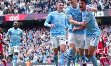 السيتي يكتفي بثنائية في شباك نوتنجهام