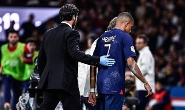 مبابي يخرج مصابا امام مارسيليا