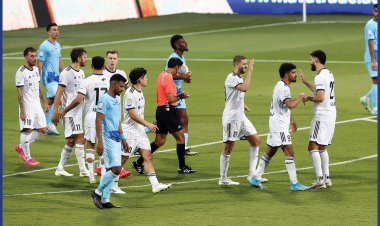 النصر يتفوق على حتا بثلاثية