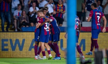 برشلونة يهزم اشبيلية باقدام راموس ويعود للصدارة