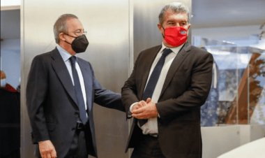 بيريز يقبل دعوة لابورتا على الغداء قبل الكلاسيكو