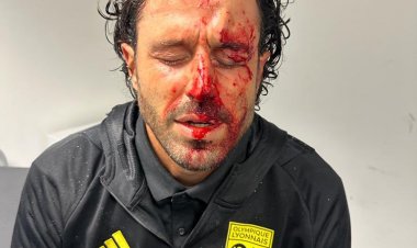 تأجيل مباراة مارسيليا وليون وإصابة المدرب غروسو بالحجارة