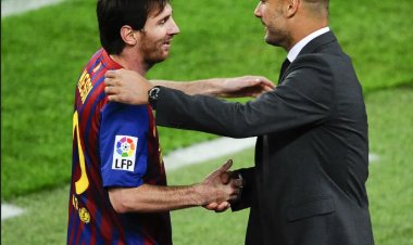 بيب جوارديولا: يجب إعطاء الكرة الذهبية لميسي وهالاند سويًا