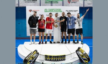 فوز "بادل آرينا" بلقب بطولة الحبتور الأولى للبادل