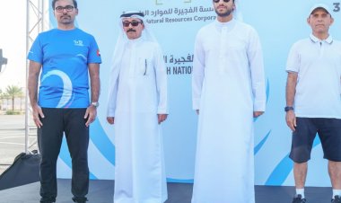 عبدالله الشرقي يتوج الفائزين في سباق بنك الفجيرة الوطني للجري تحت رعاية ولي عهد الفجيرة