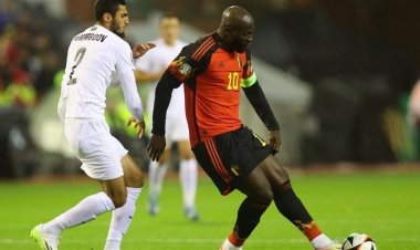 سوبر هاتريك لوكاكو يقود بلجيكا لسحق أذربيجان