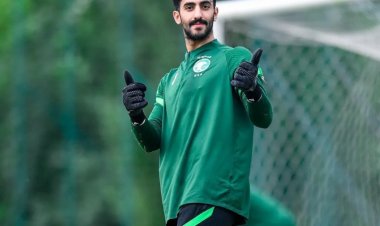 إصابة نواف العقيدي خلال تدريبات المنتخب السعودي