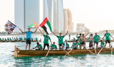 تتويج قارب "الدفاع" بلقب سباق زايد للتجديف التراثي