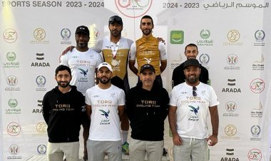 "تورك" وصيف سباق الدوري المحلي للدراجات في العين