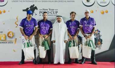تتويج فريق أبو ظبي بطلاً لكأس "العام الجديد" للبولو.